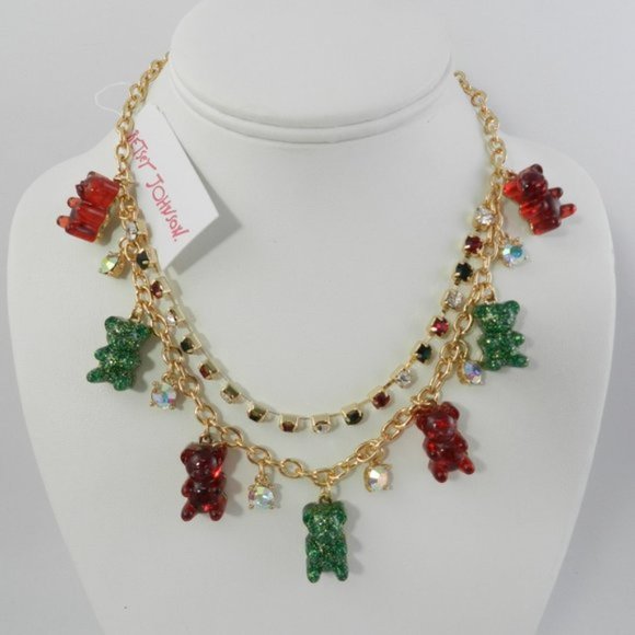Stunning Betsey Johnson Gummy Bear Necklace Gallery